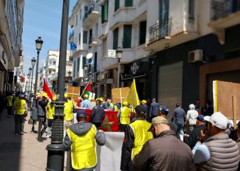 الطبقة العاملة بتطوان تحتفل بعيد العمال