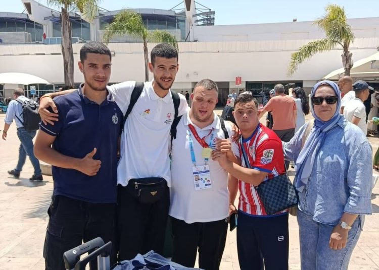 أبطال جمعية حنان بتطوان يتوجون بذهبية الأولمبياد الخاصة بأبوظبي